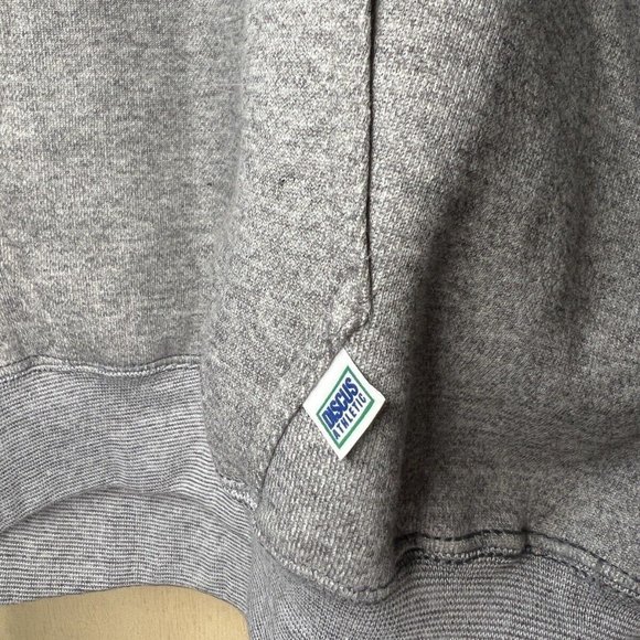 Vtg Discus Athletic Heavyweight Gray Hooded Sweatshirt Usa Made XL Tutlex Dog - Picture 2 of 6